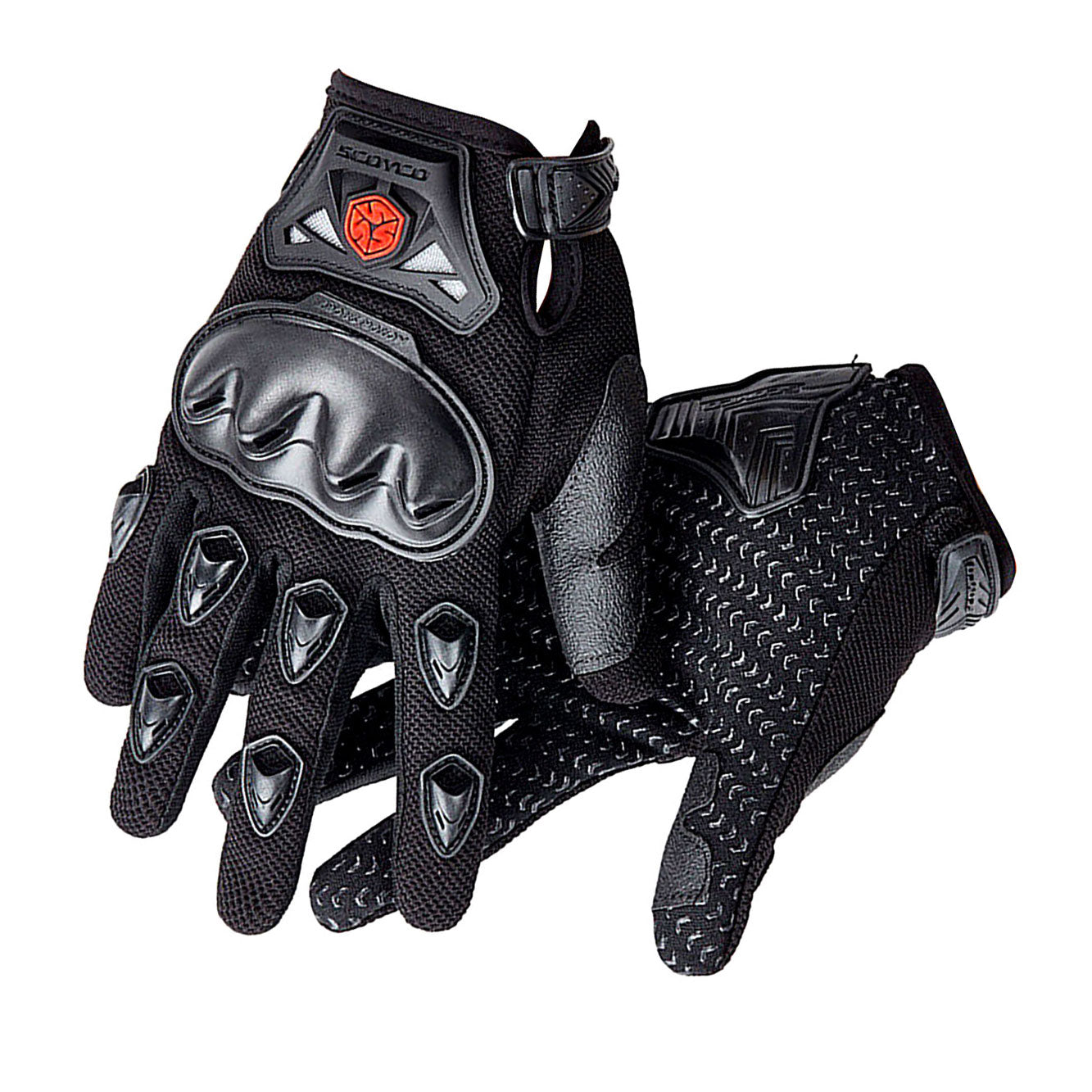 Bike Riding Gloves with Touch Screen Sensitivity Riding Gloves Riding Gloves (Black)