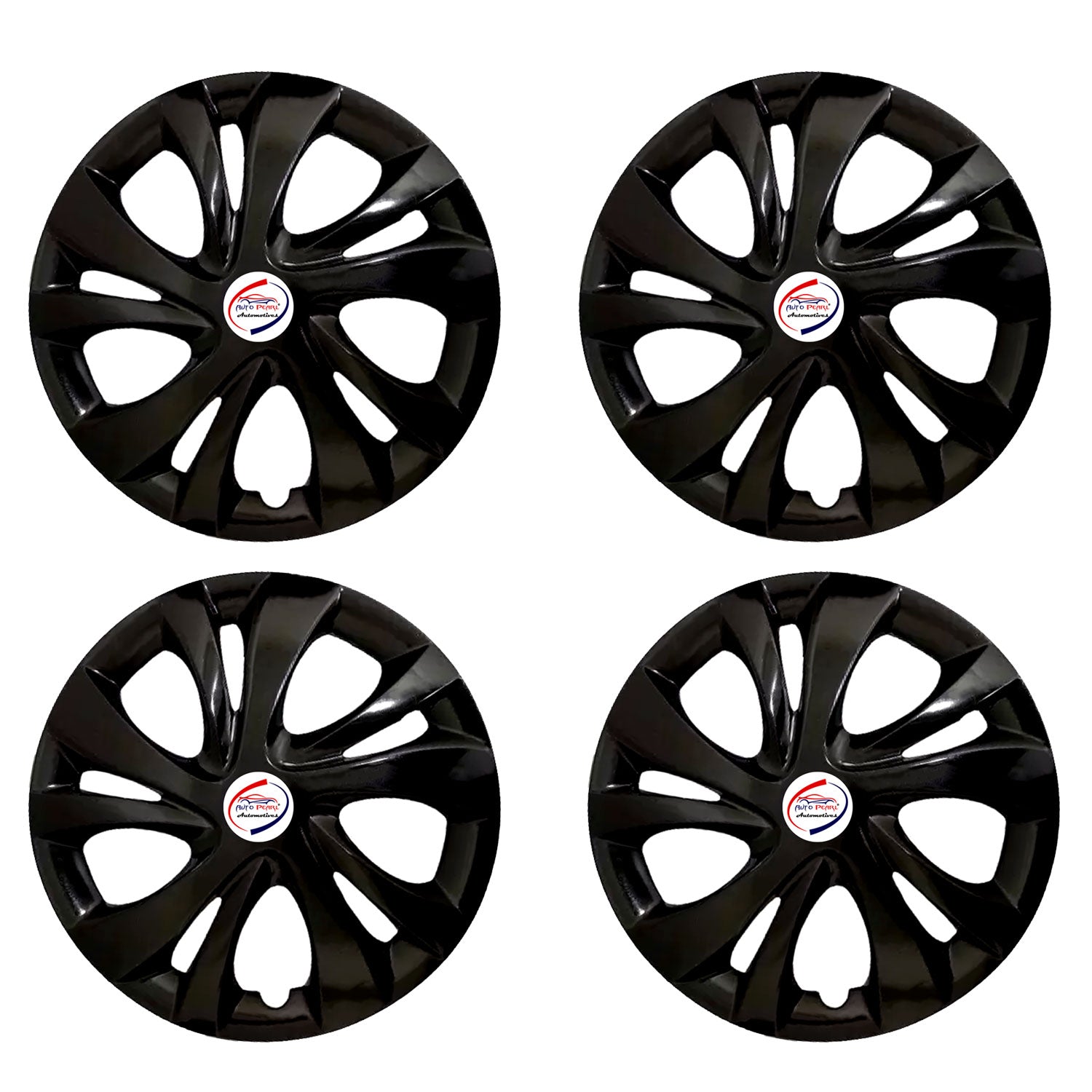 Press Type Hubcap Swift5 Wheel Cover Replacements for OEM Steel Wheels Polypropylene Material with Retention Ring | Set of 4 Pcs