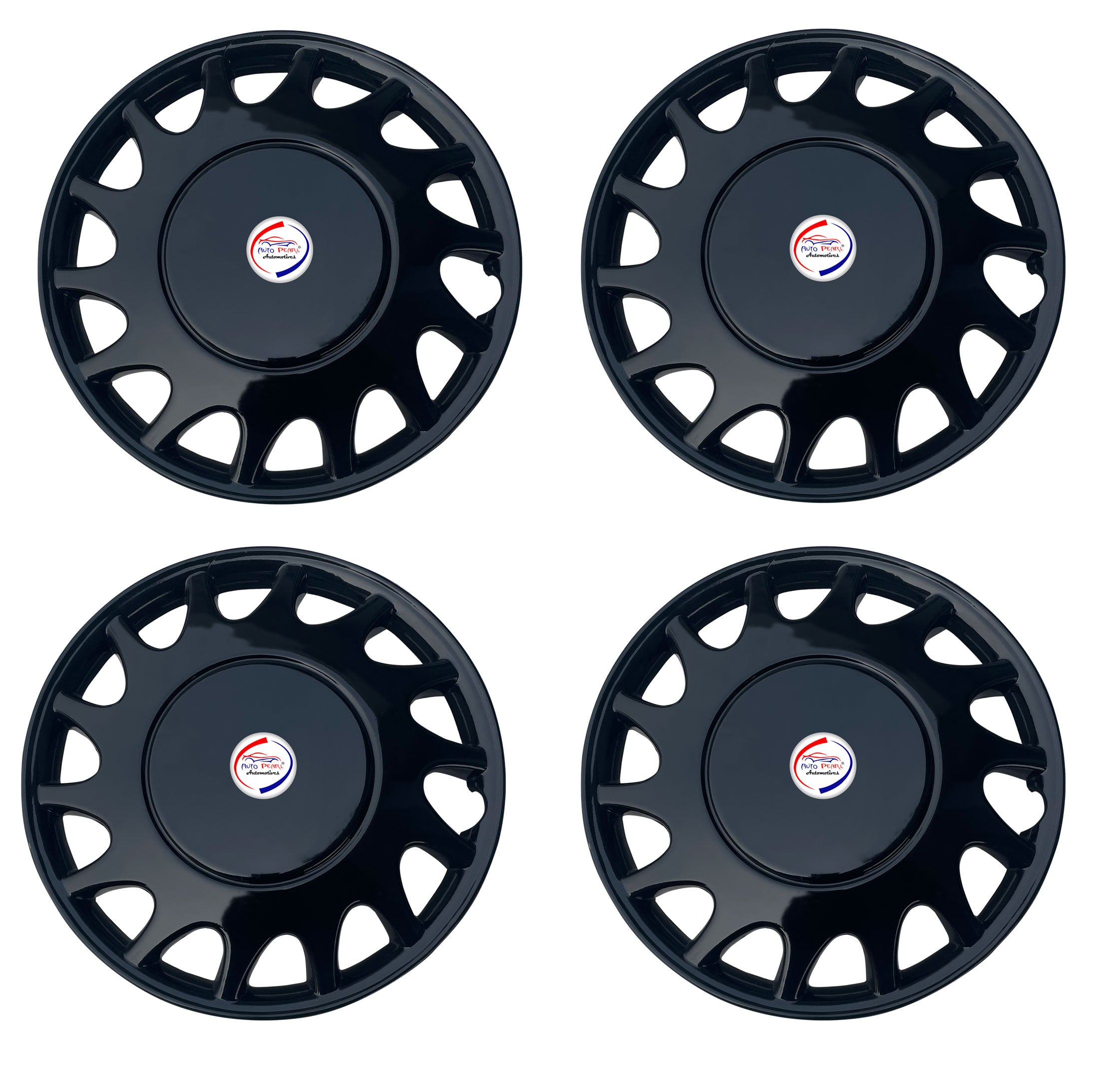 R12 Press Type Hubcap Alto Expo Wheel Cover Replacements for OEM Steel Wheels Polypropylene Material with Retention Ring | Set of 4 Pcs