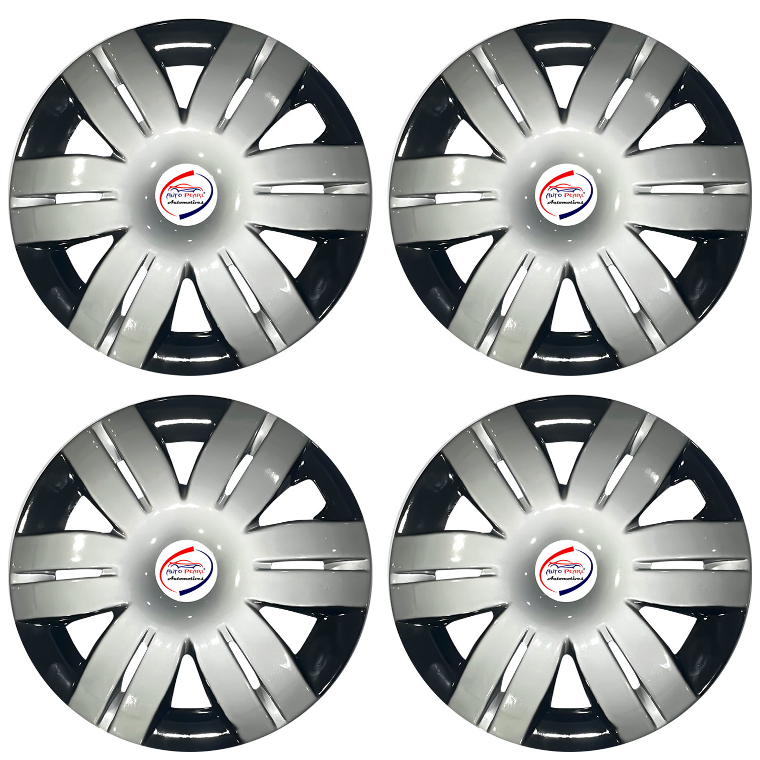 R12 Press Type Hubcap Alto800 Wheel Cover Replacements for OEM Steel Wheels Polypropylene Material with Retention Ring | Set of 4 Pcs