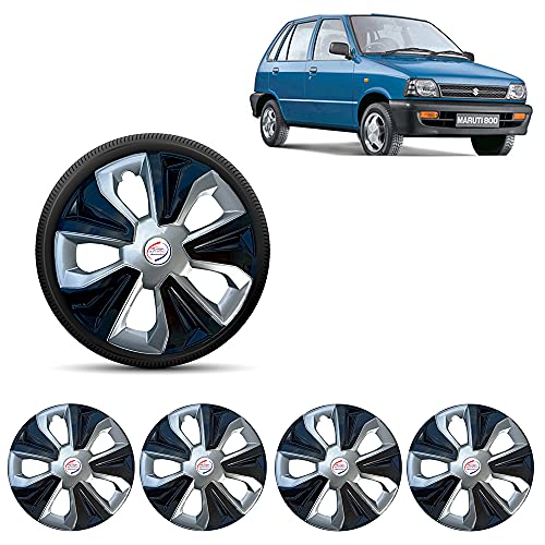 R12 Press Type Hubcap Alto 2020 Wheel Cover Replacements for OEM Steel Wheels Polypropylene Material with Retention Ring | Set of 4 Pcs