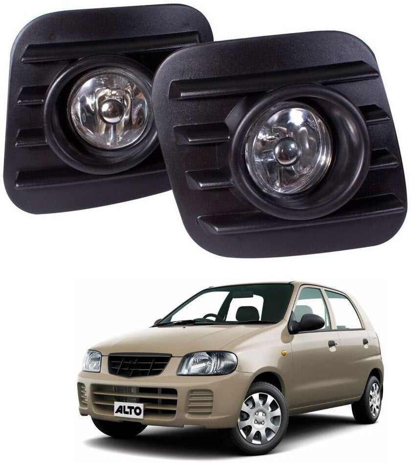 Premium Quality Car High Power fog light compatible with Alto 800 (Set of 2 Pcs)