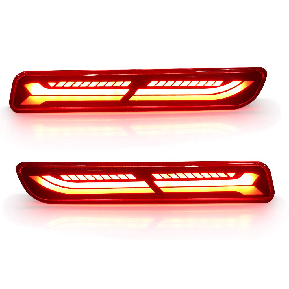 Car Rear Cat Eye Reflector for Car Arrow Led  Cat Eye Reflector for Ciaz, Brezza, Ciaz 2018, Ertiga2012, Ertiga 2016, Ertiga 2018, Ritz Type-1, RitzType-2, S-Cross, S-Presso, SX4, Baleno RS, WagonR 2019,  Baleno 2015, Dzire Type-1, Dzire 2017