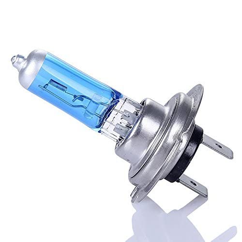 Sapphire Series H7 Cool Blue Halogen Head Light Bulb (55W, 12V) Compatible for most of the cars