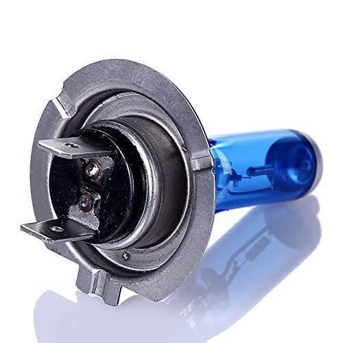 Sapphire Series H7 Cool Blue Halogen Head Light Bulb (55W, 12V) Compatible for most of the cars