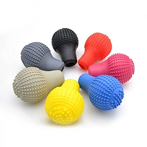 Car Non Slip Soft Silicon Cola Color Gear Shift Knob Cover- (Round Shape)