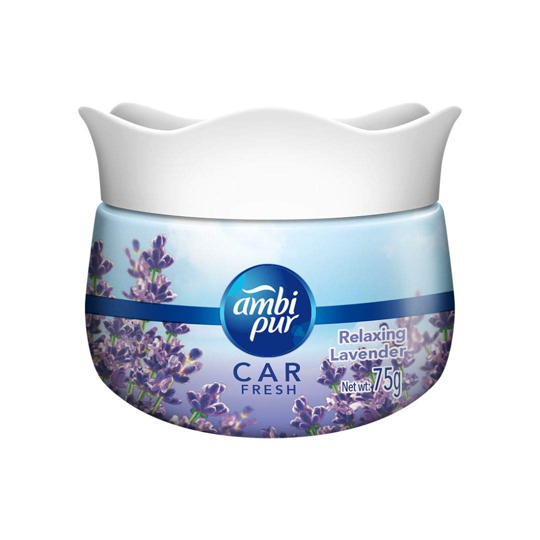 Ambi Pur Car Freshener Gel, Relaxing Lavender (75 g)