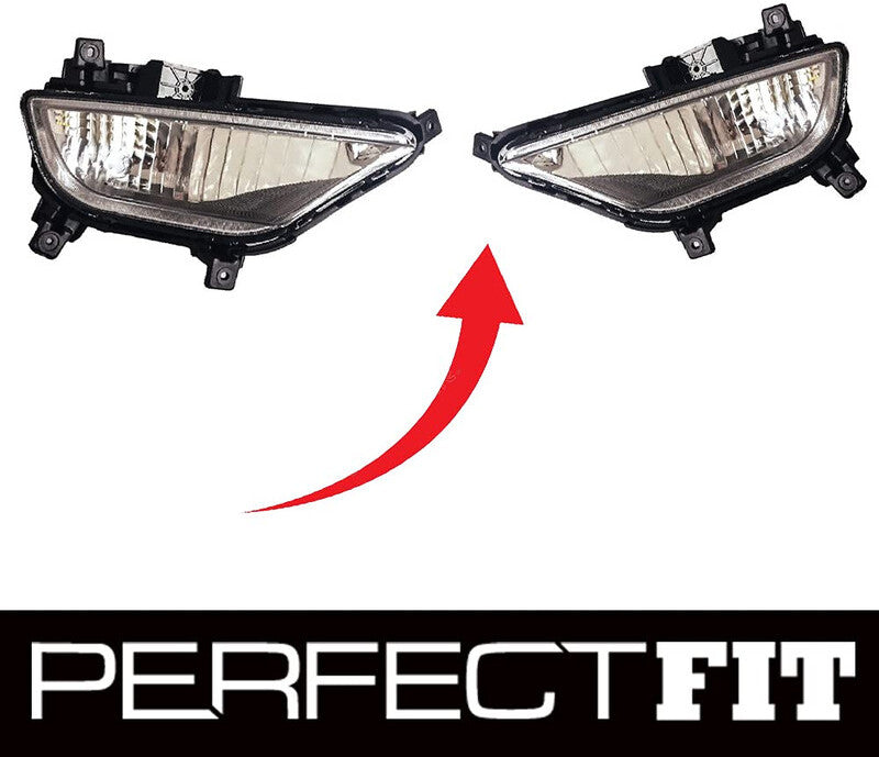 Car Fog Lamp Light Compatible with- i20 Elite (Set of 2)