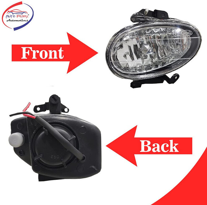 Car Fog Lamp Light Compatible with- Old Santro (Set of 2)