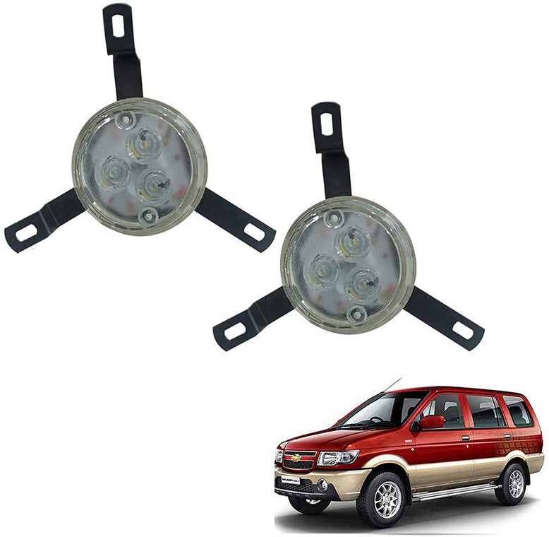 Car Fog Lamp Lights compatible with Tavera (Set of 2)