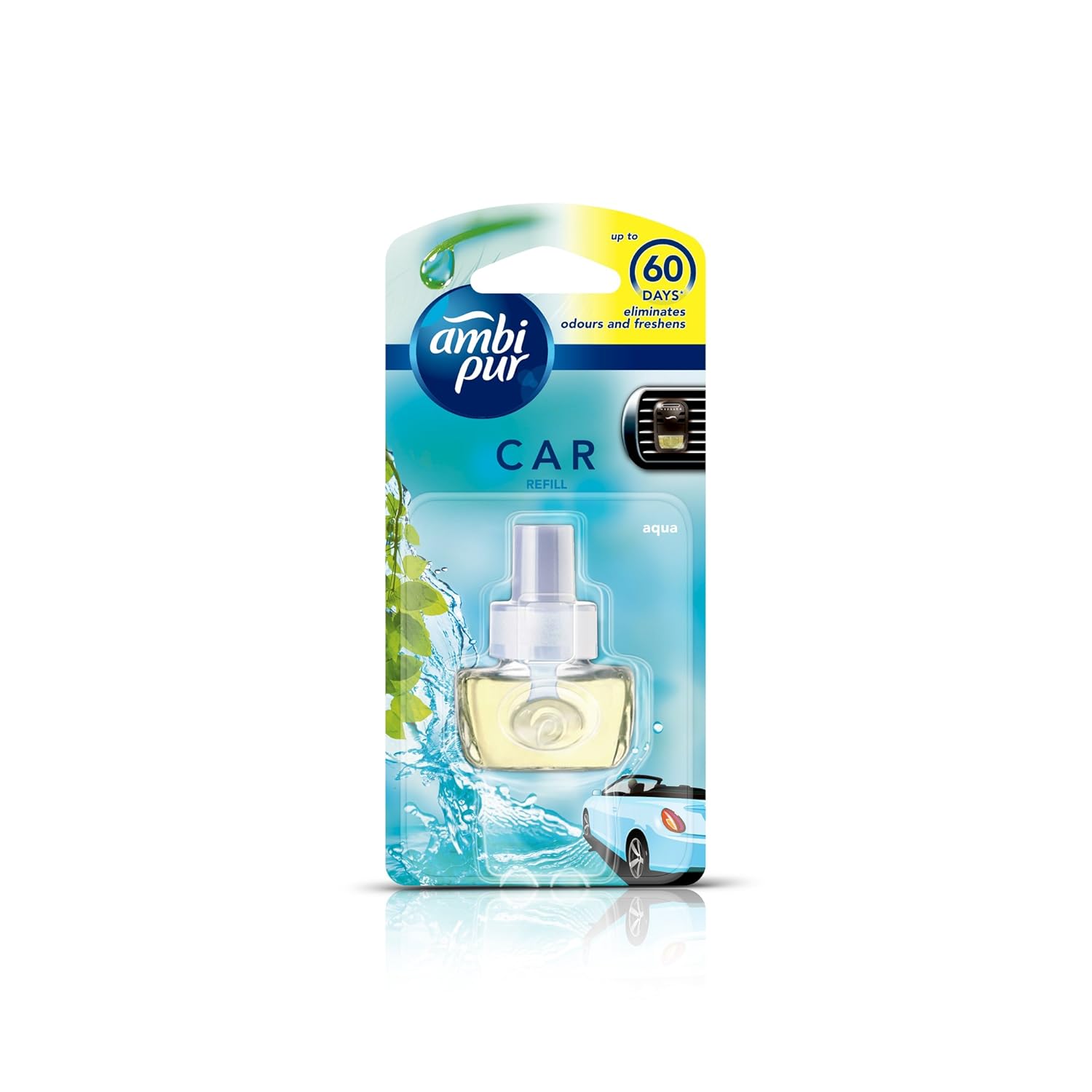 Ambi Pur Car Air Freshener Refill Aqua (75 g)