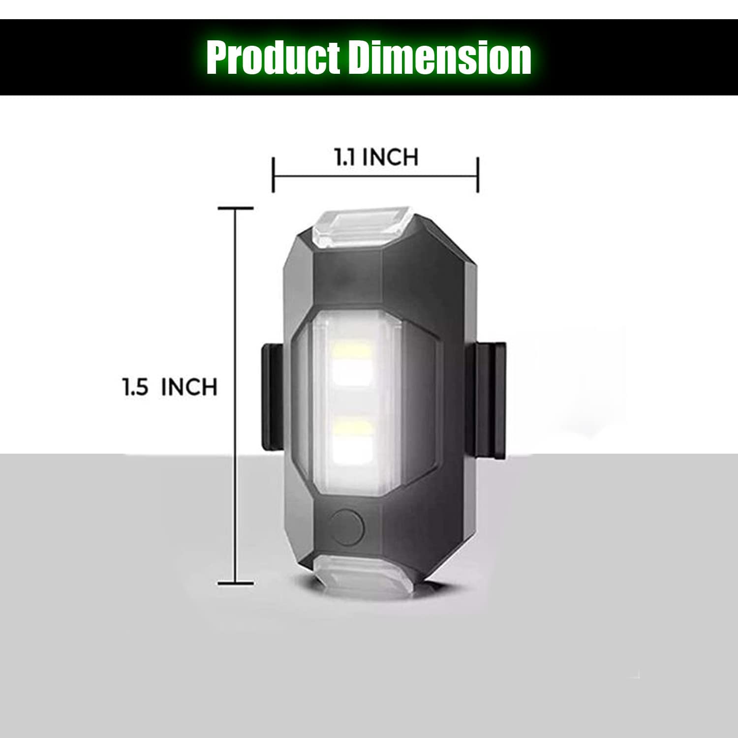 Sight Bicycle Safety Signal Warning Motorcycle Helmets led LED & USB Charging for all kind of Drones (Multicolor)