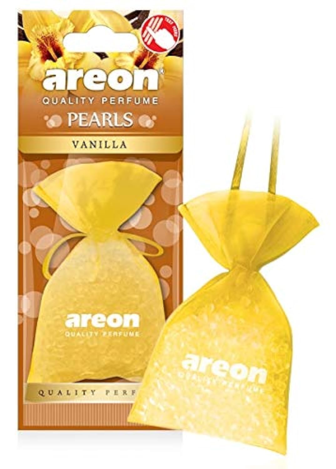 AREON, Pearls Vanilla Car Air Freshener, Vanila, 25 g (Copy)