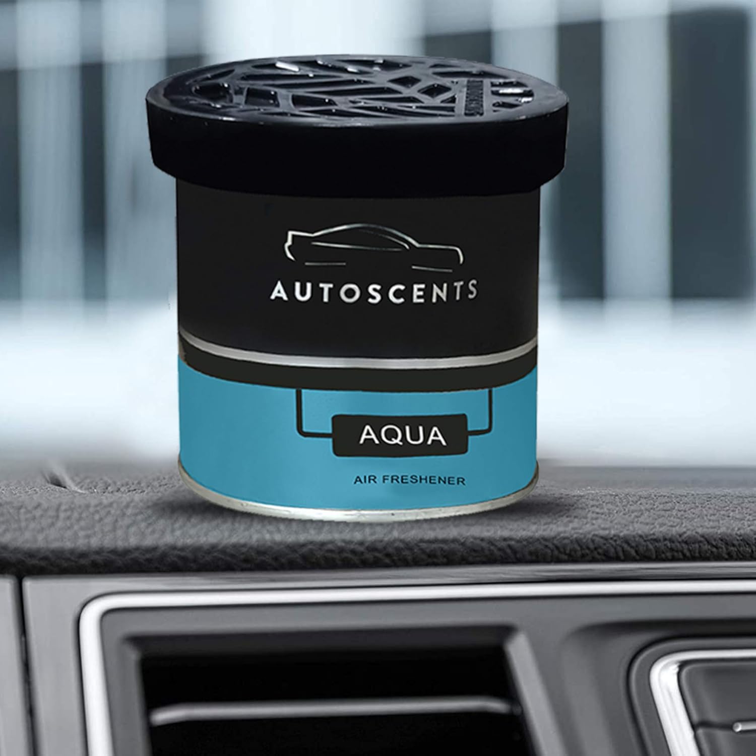 Auto Scents - Car Luxuary Organic Strong Air Freshener Perfume Gel, Freshen Up Your Car - 80 Grams - Aqua Fragrance