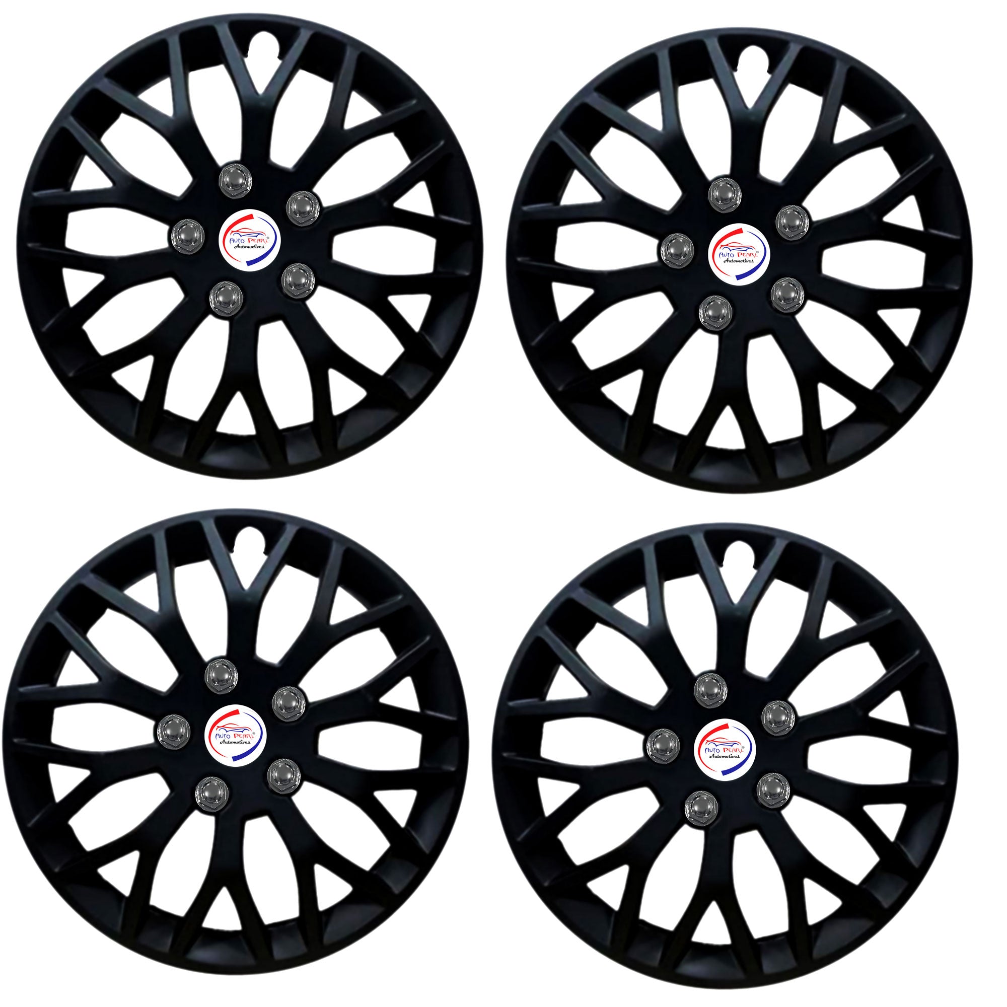 Press Type Hubcap Viva Wheel Cover Replacements for OEM Steel Wheels Polypropylene Material with Retention Ring | Set of 4 Pcs