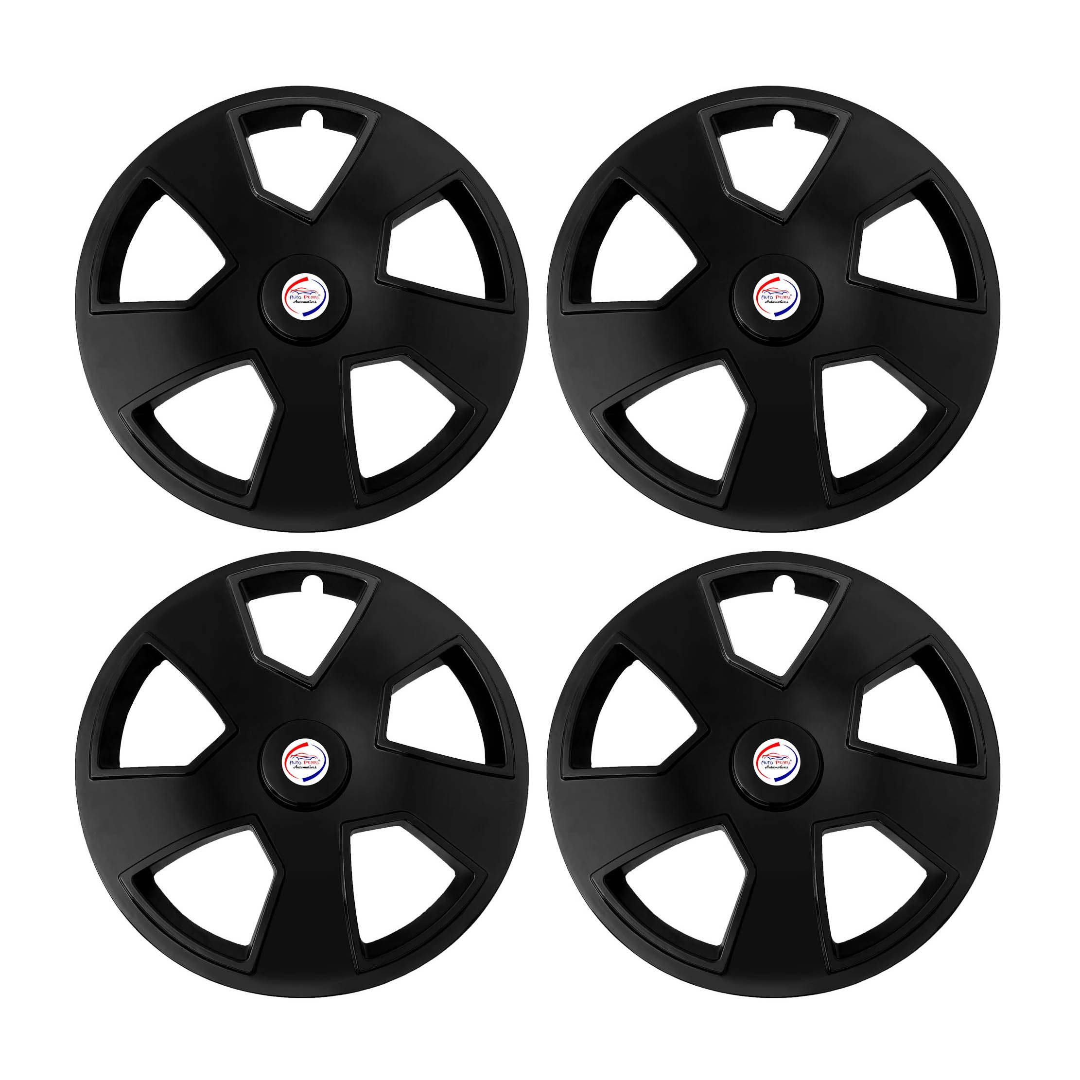 Press Type Hubcap Scorpio Wheel Cover Replacements for OEM Steel Wheels Polypropylene Material with Retention Ring | Set of 4 Pcs