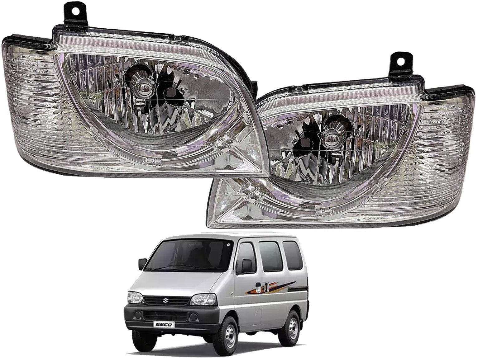 Auto Pearl Headlight Assembly Compatible with Eeco