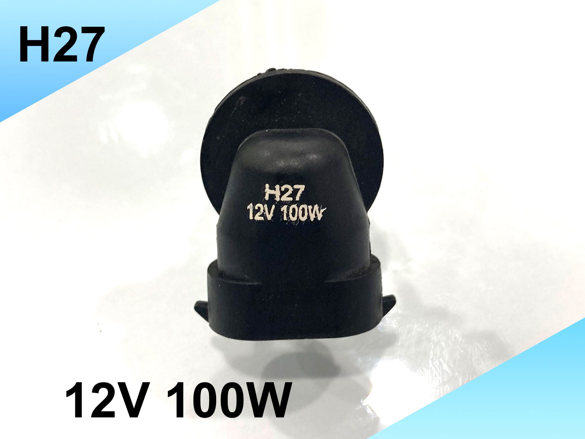 Sapphire Series H27 Cool Blue Halogen Head Light Bulb (55W, 12V) Compatible for most of the cars