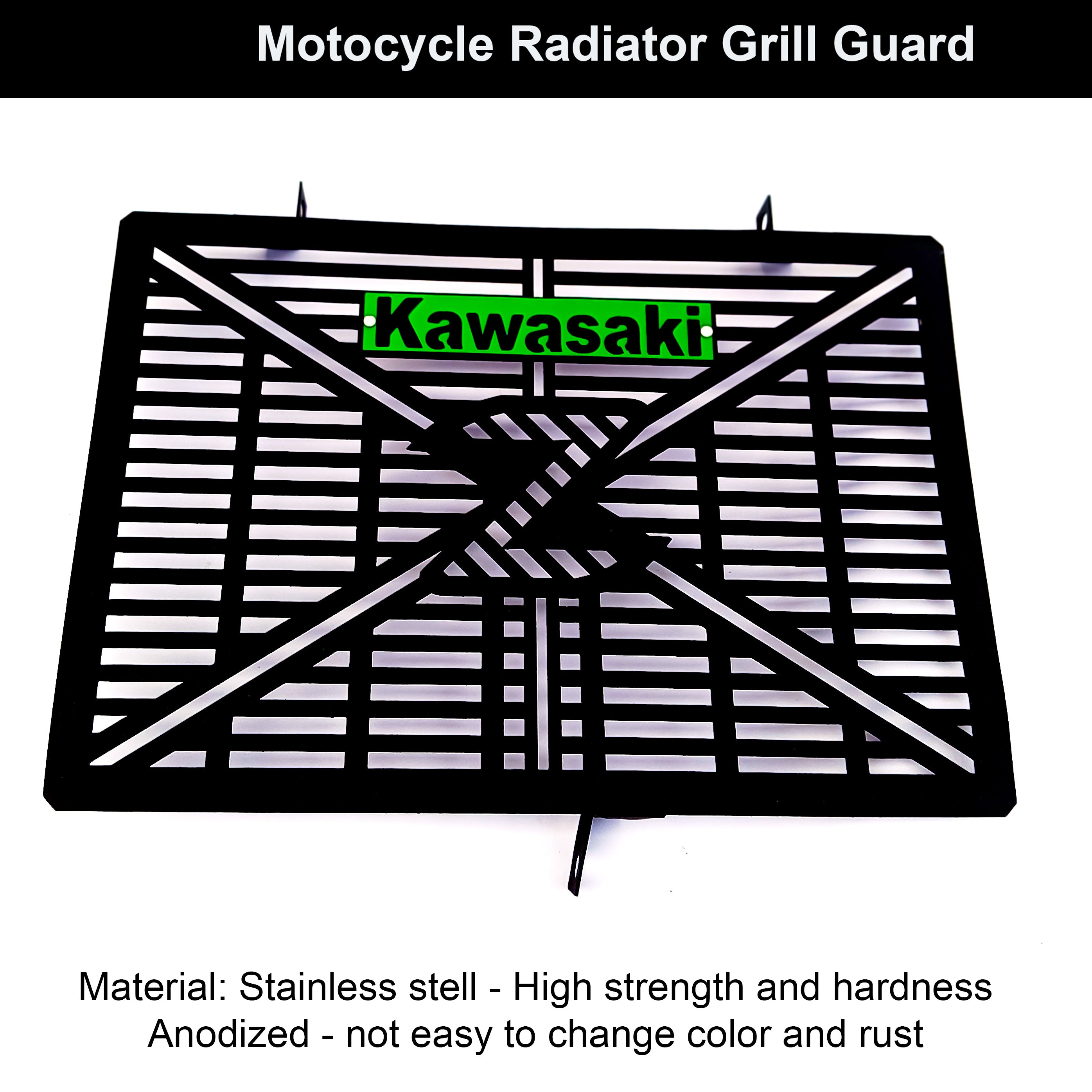 Radiator Guard /Radiator Grill compatible with Z-800 Bike Radiator Guard  (Kawasaki)