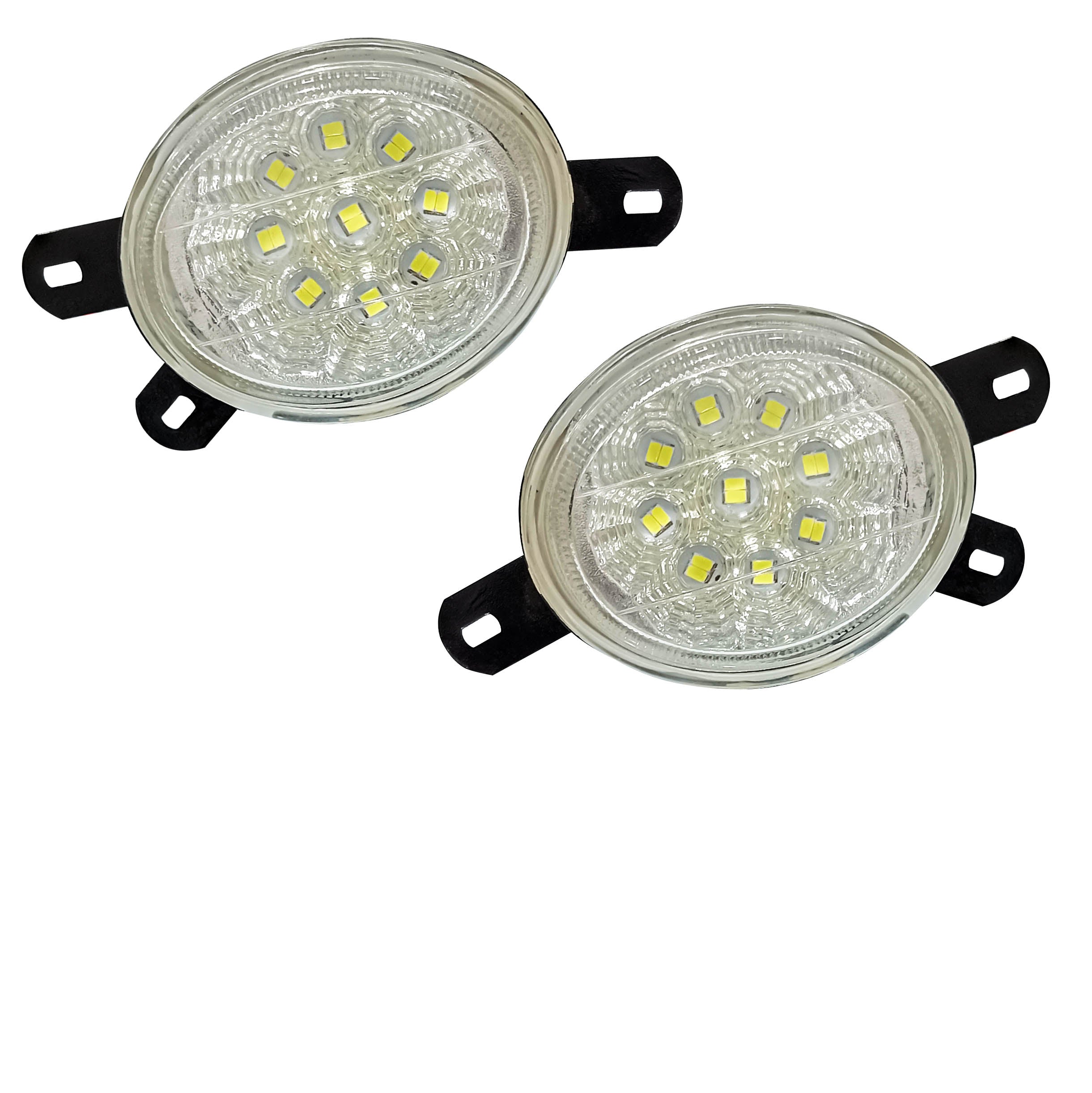 High Power Premium Quality Fog Lamp 18 SMD Compatible with Indica (Set of 2 Pcs)