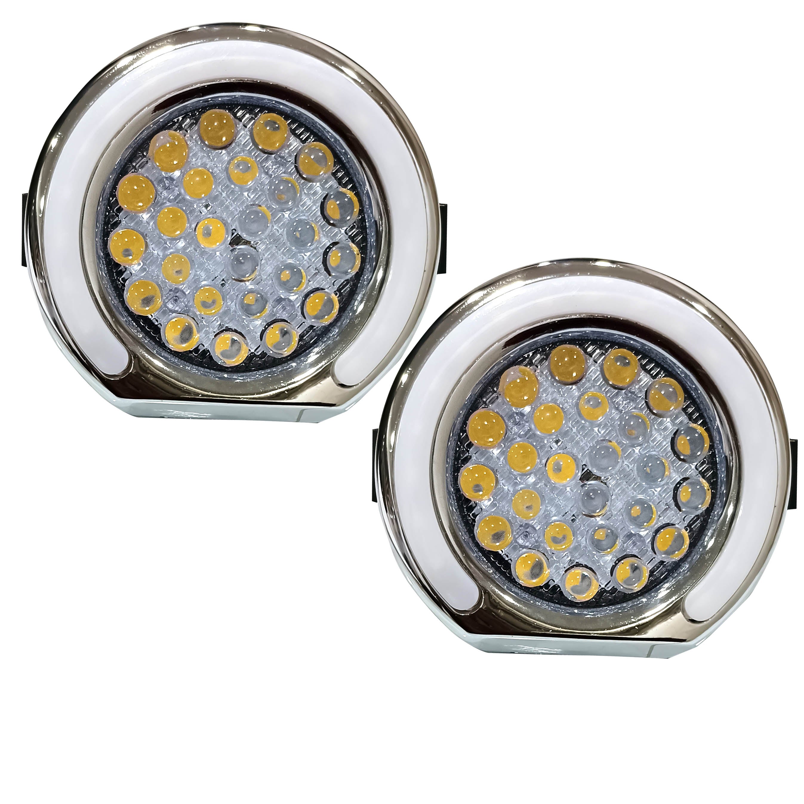 High Power Premium Quality Fog Lamp Compatible with New Bolero (Set of 2 Pcs)