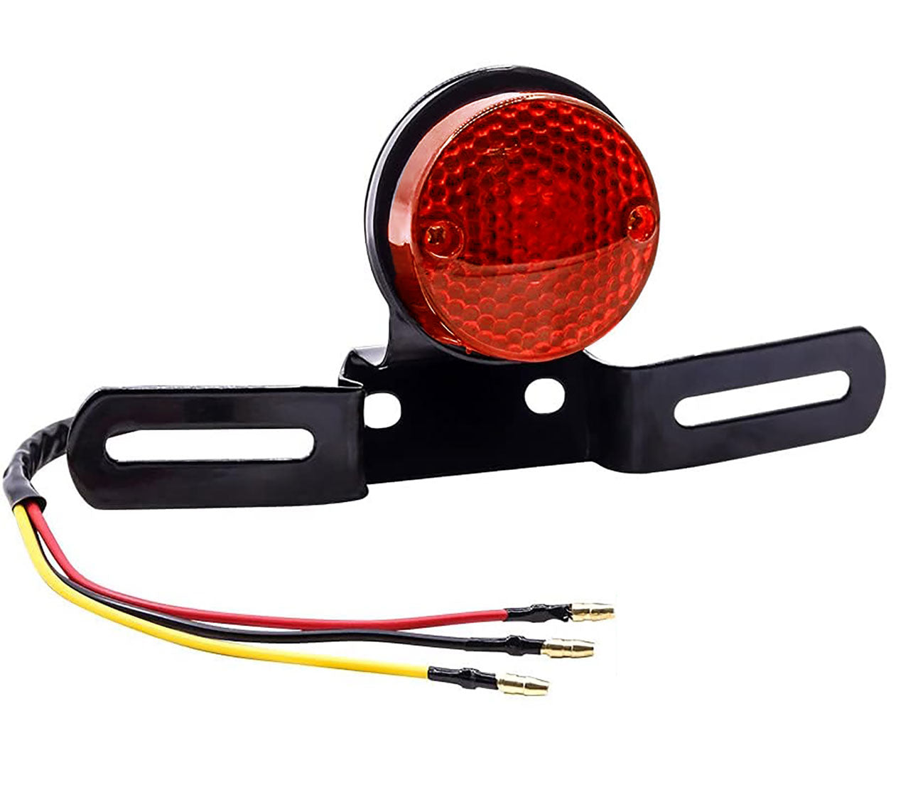 Brake Light Tail Light Stop Light LAMP Round Design compatible with All Bike