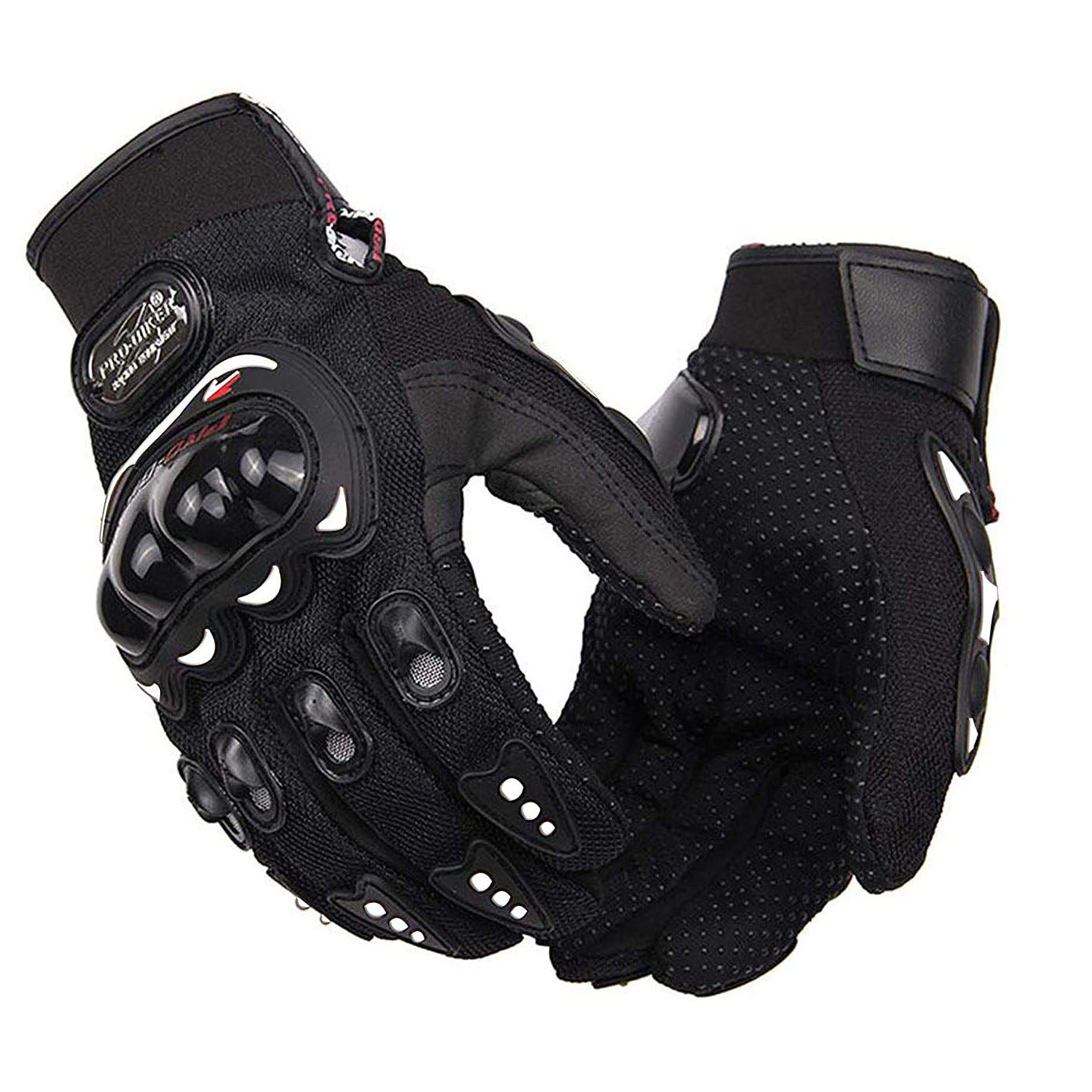 Leather Motorcycle Full Gloves Riding Gloves (Pack of 1 Pair)