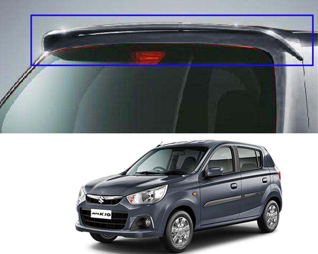 O.E Type Car Spoiler for Alto K-10 (Grey)