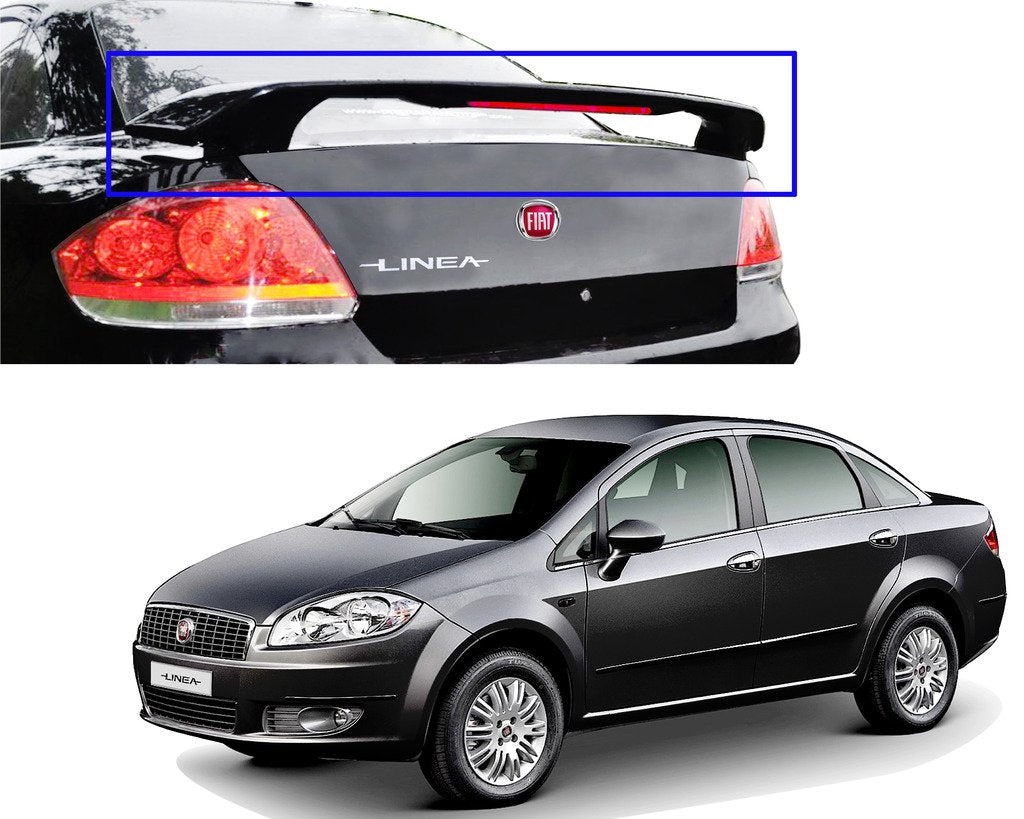 OE Type Car Spoiler for - Linea (Black)