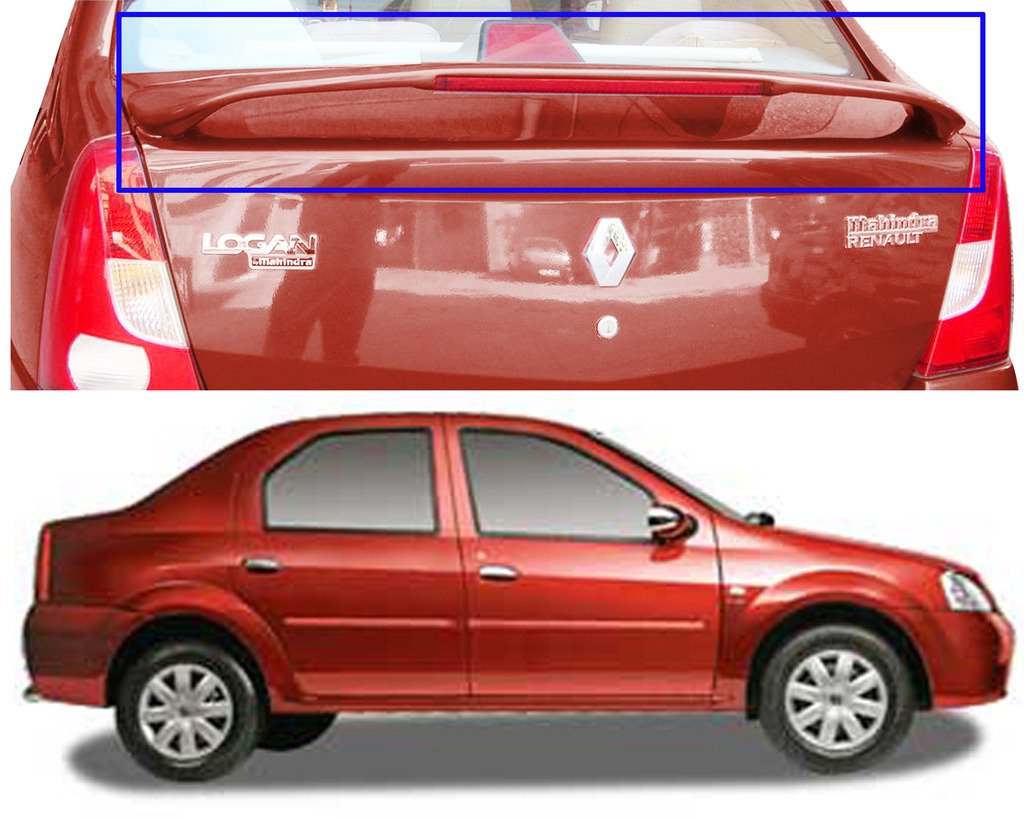 OE Type Car Spoiler for - Logan (Toreador Red)