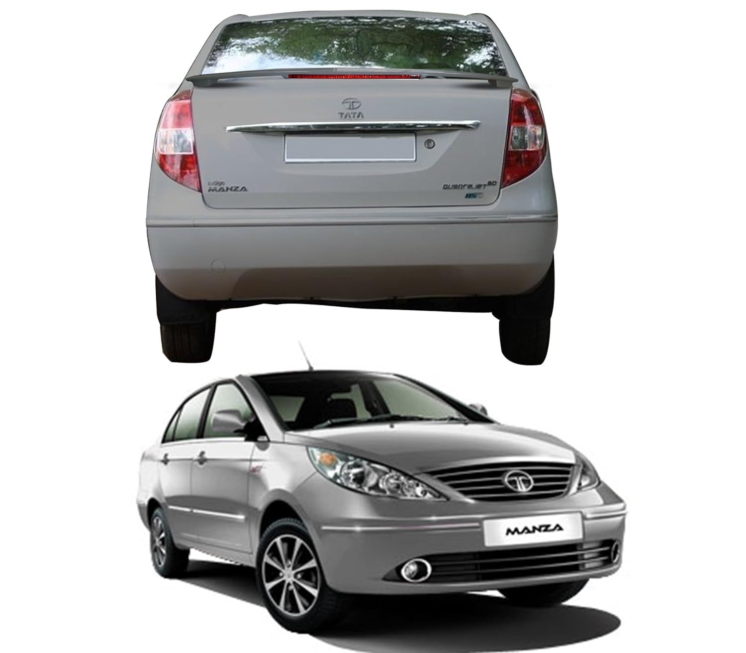 OE Type Car Spoiler for Manza (Jet Silver)