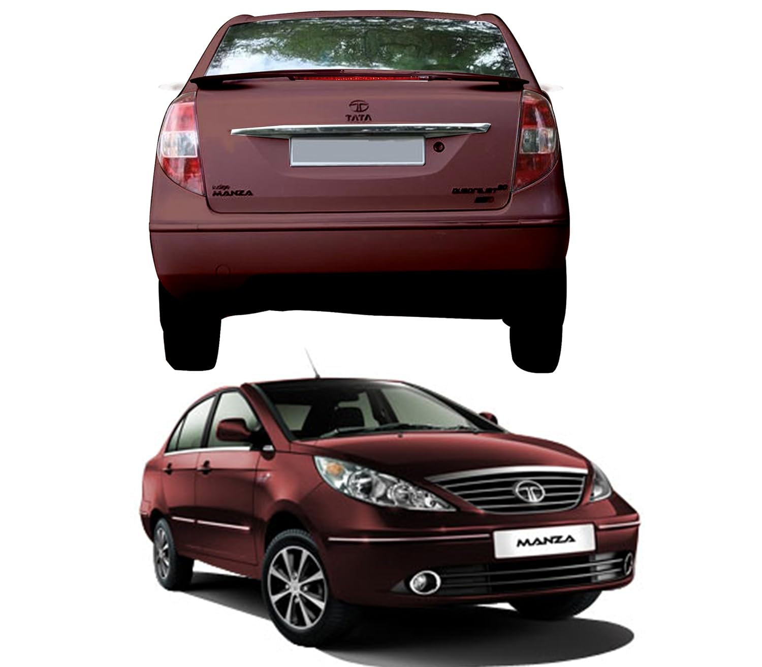 OE Type Car Spoiler for Manza (Monarch Red)