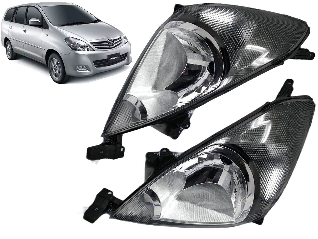 Auto Pearl Headlight Assembly Compatible with Innova Type-2 (2009-2012)