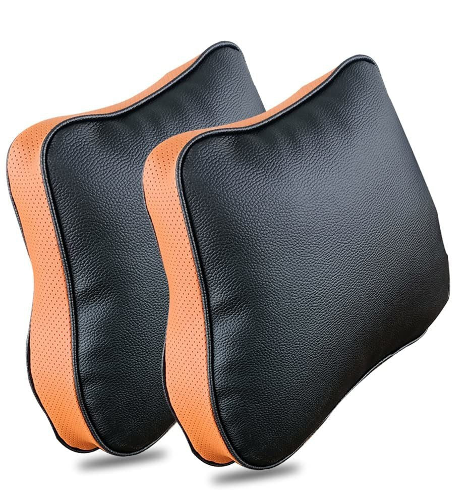 Black Tan Car Pillow Cushion for Universal For Car (Square)